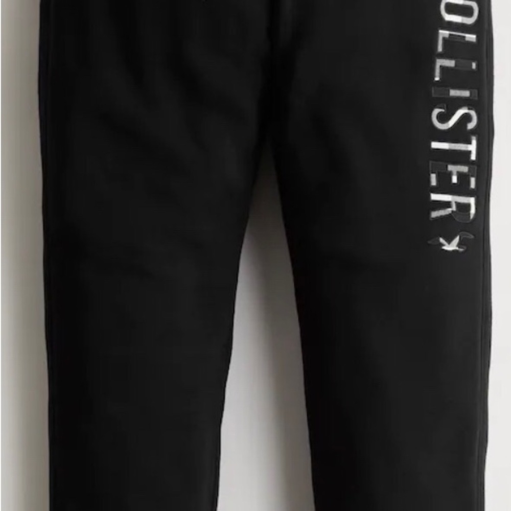HOLLISTER RELAXED LOGO GRAPHIC SWEATPANTS • Size Medium - Picture 5 of 10
